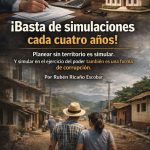 ¡Basta de simulaciones cada cuatro años!