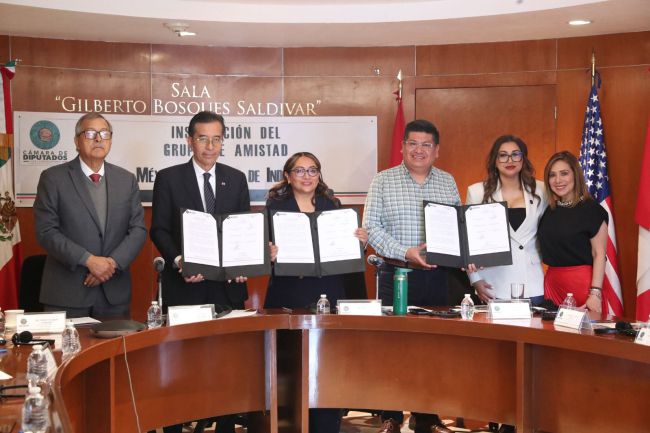 Declaran instalado en la Cámara de Diputados el Grupo de Amistad México–República de Indonesia