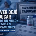 SESVER DEJÓ CADUCAR MAS DE UN MILLÓN DE PESOS EN MEDICAMENTOS PARA PACIENTES CON CÁNCER.