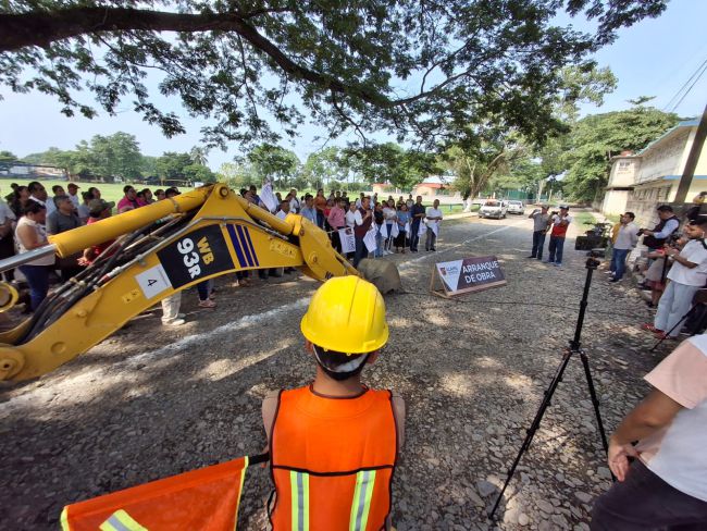 ARRANCAN LAS OBRAS TRANSFORMADORAS EN ÁLAMO TEMAPACHE