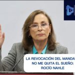 REVOCACIÓN DE MANDATO NO INQUIETA A ROCÍO NAHLE