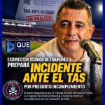 EXDIRECTOR TÉCNICO DE TIBURONES PREPARA INCIDENTE ANTE TRIBUNAL INTERNACIONAL