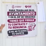 ¿Contrato y renuncia para trabajar en el DIF de Veracruz?