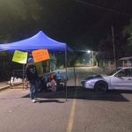 Sigue bloqueada la carretera Las Trancas-Coatepec, funcionarios menores de Política Regional no dan respuesta a sus demandas