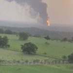 Explosión en pozo de sal y diésel entre Jáltipan de Morelos y Chinameca